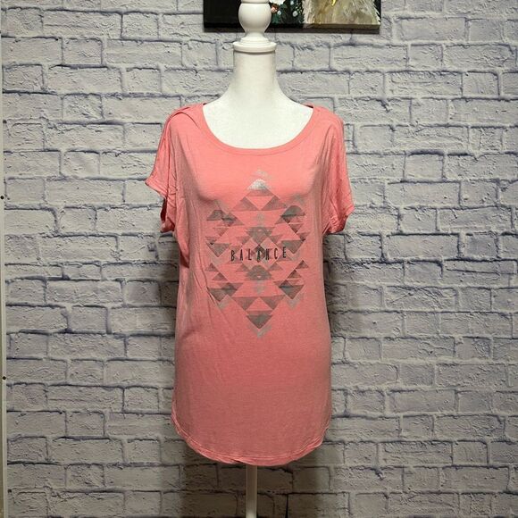 Gaiam oversized yoga graphic t shirt balance - Picture 8 of 9